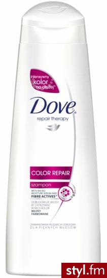 Dove color repair, szampon i odżywka. - Misz-masz