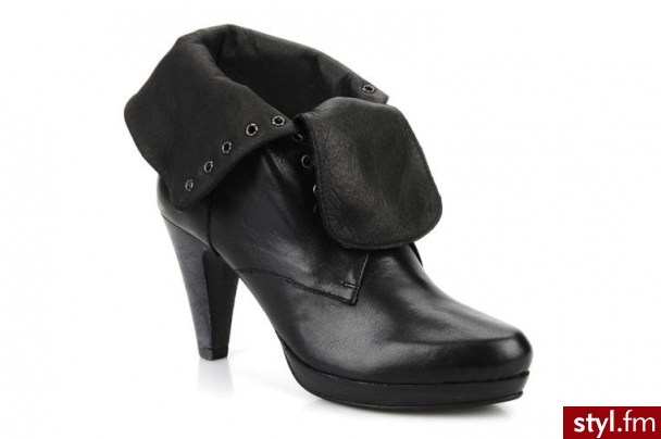 Myma PÓŁBUTY I BOTKI TARDEMON BY MYMA (Czarny) - Botki Buty Moda