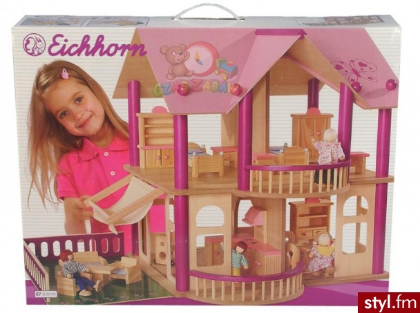 Eichhorn Domek Drewniany Dla Lalek 2513 - Dziecko
