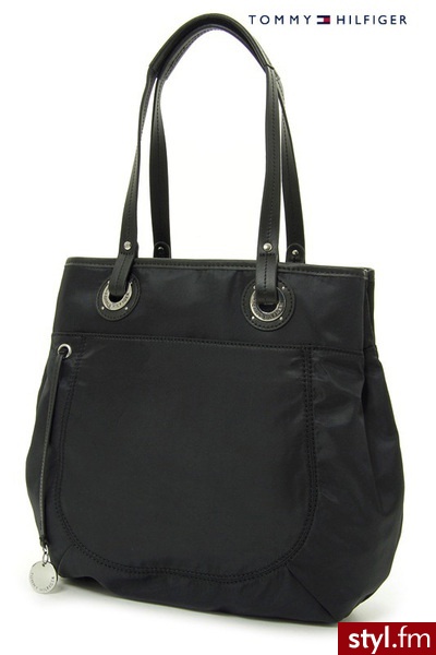 TOMMY HILFIGER BIRDIE MEDIUM TOTE BLACK - Torebki na co dzień Torebki Moda