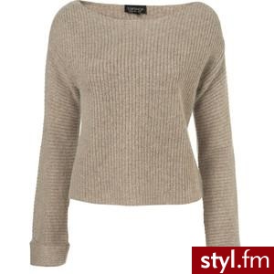 Knitted Fluffy Rib Jumper - TopShop - Polyvore. Pobrano ze strony: http://www.polyvore.com/knitted_fluffy_rib_jumper/thing?id=22423569 - Pozostałe Ciuchy Moda