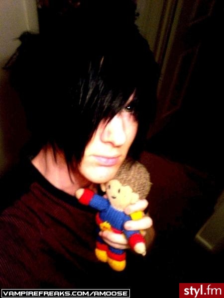 EMO Alternatywne Średnie Fryzury