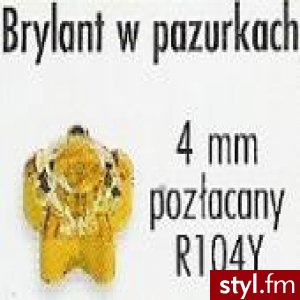 Brylant w pazurkach - Modyfikacje ciała