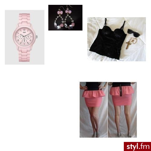 Pink-Rock. Zestaw na wieczorne wyjście - Styler