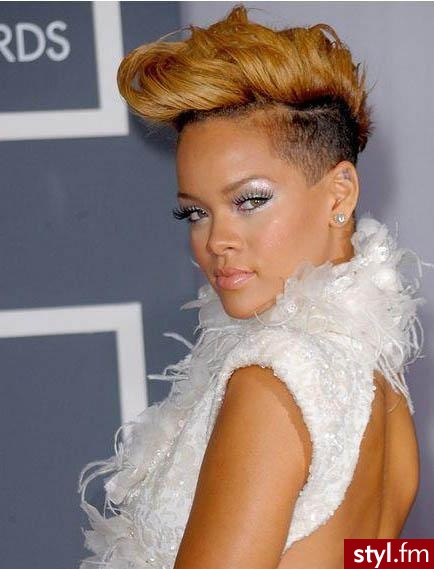 Rihanna - Krótkie Fryzury