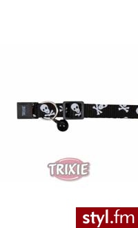 TRIXIE (41904) OBROŻA DLA KOTA Z NADRUKIEM - NIEBIESKA - Psy Zwierzaki
