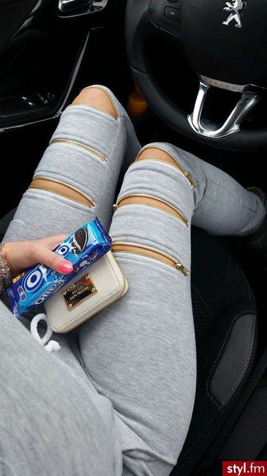 Dresowe Spodnie Moda