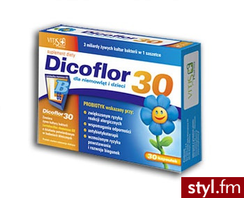 DICOFARM DICOFLOR 30 DLA DzIECI X 30 KAPS - Bransoletki Biżuteria Moda