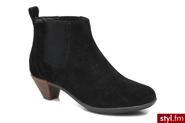 Camper Półbuty i botki Agatha 46626 Czarny - Botki Buty Moda