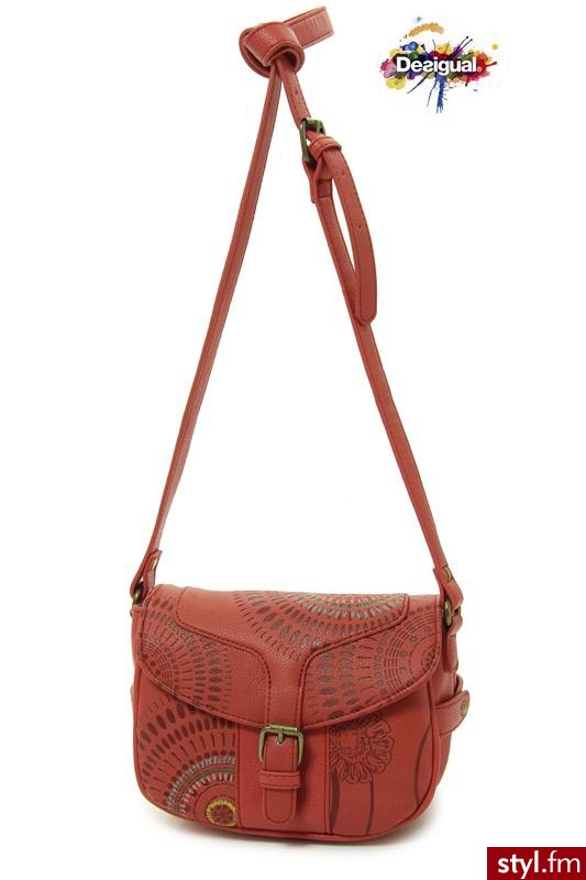 Desigual BOLS ACROSS BODY BAG RED - Body Bielizna Moda