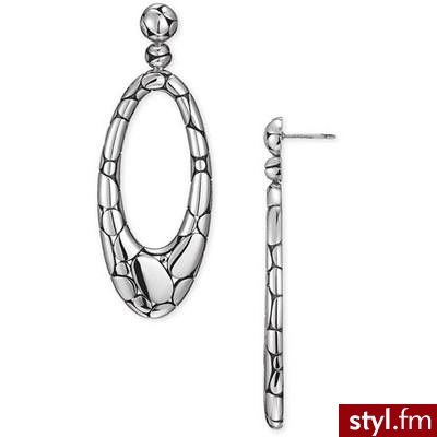 John Hardy 'Kali' Oval Drop Earrings - Polyvore. Pobrano ze strony: http://www.polyvore.com/john_hardy_kali_oval_drop/thing?id=12623522 - Pozostałe Dodatki Moda