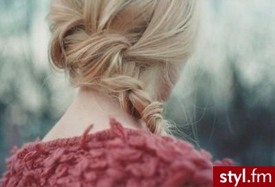 Blond Warkocze Proste Na co dzień Średnie Fryzury