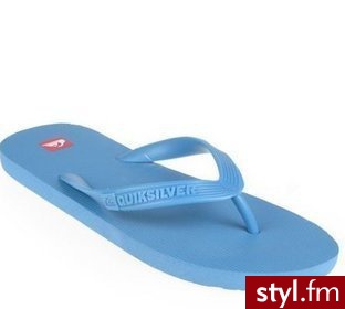 Quiksilver Klapki męskie MOLOKAI BASIC niebieskieroz. 46 - Klapki Buty Moda