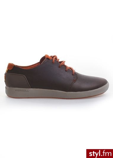 MERRELL Półbuty freewheel brązowy - Półbuty Buty Moda