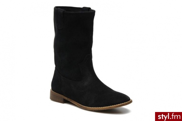 Valensi KOZAKI CABALLA BY VALENSI (Niebieski) - Kozaki Buty Moda