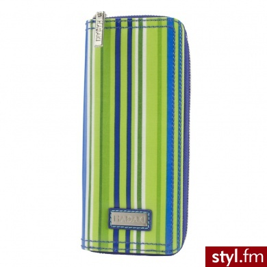 HADAKI Duży portfel Money Pod jazz cobalt stripes - Portfele i etui Dodatki Moda