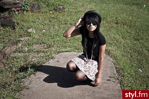 EMO Alternatywne Średnie Fryzury