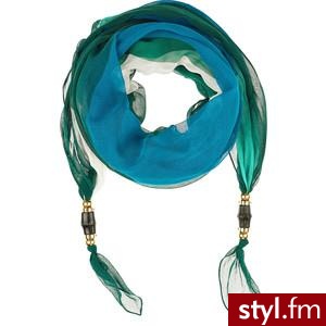Gucci Embellished printed cotton scarf - Polyvore. Pobrano ze strony: http://www.polyvore.com/gucci_embellished_printed_cotton_scarf/thing?id=32435564 - Misz-masz