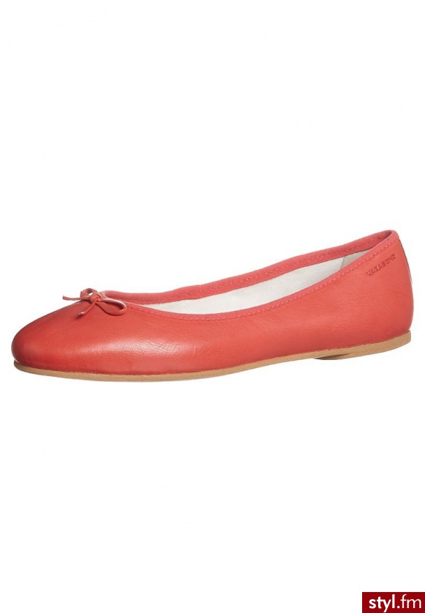 Vagabond BOUNCE Baleriny czerwony 3500-101 - Balerinki Buty Moda