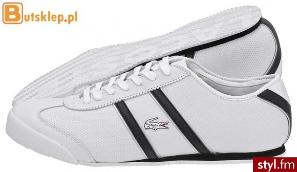 Lacoste BUTY TOURELLE PIT SPM (7-25SPM4031147) Biały Sportowe - Sportowe Buty Moda