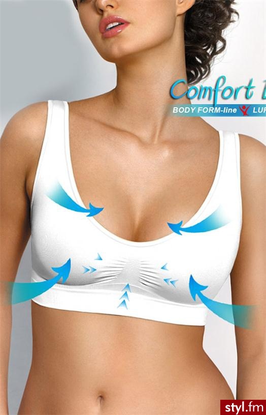 Lupoline Comfort bra biustonosz (biały) - Biustonosze Bielizna Moda