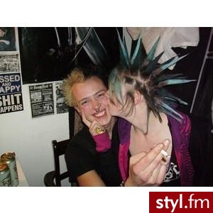 Punk Rock Alternatywne Średnie Fryzury