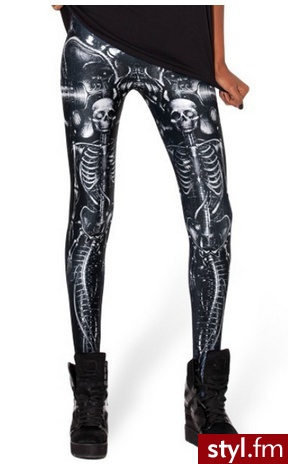 Leginsy Spodnie Moda