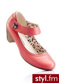 Bonprix Czółenka koralowy 959374_18395 - Czółenka Buty Moda