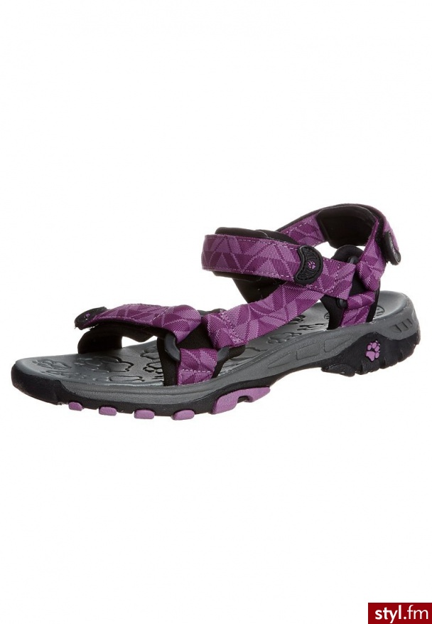 Jack Wolfskin KIDS SEVEN SEAS Sandały trekkingowe lilia - Sandały Buty Moda