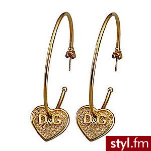 kolczyki. D&G - Pozostałe Dodatki Moda