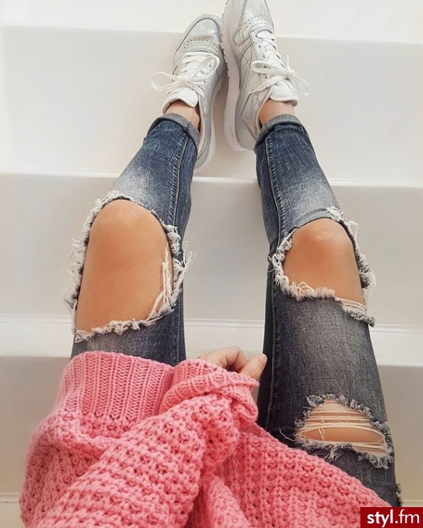 Jeansy Spodnie Moda