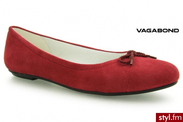 Vagabond AIDA Sangria - Balerinki Buty Moda