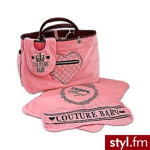 różowy zestaw dla młodej mamy od Juicy Couture - Misz-masz