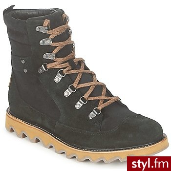 Sorel Buty  Mad Mukluk Czarny - Kozaki Buty Moda