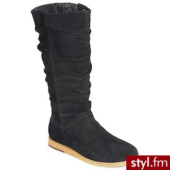 Hush puppies BUTY WINSEY 16BOOT Black - Kozaki Buty Moda