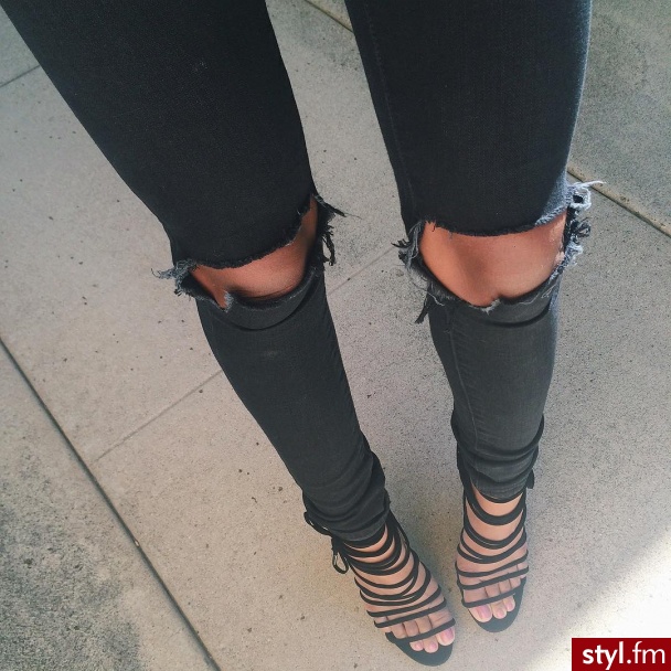 Jeansy Spodnie Moda