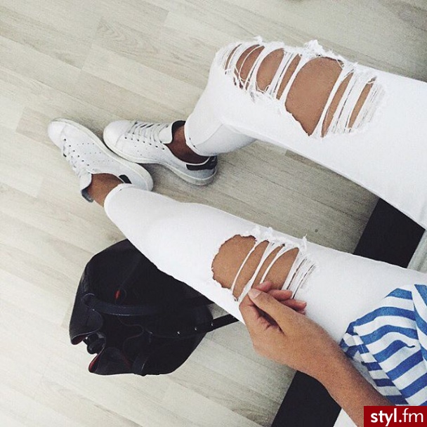 Jeansy Spodnie Moda