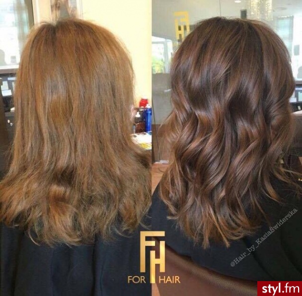 http://forhairsobieski.pl/ SOMBRE OLAPLEX WARSZAWA DOBRY FRYZJER KOLORYZACKA SHIMMER - Rozpuszczone Kręcone Na co dzień Średnie Fryzury