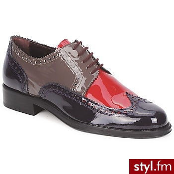 C.Doux DERBY CLER Red / Violet - Kalosze Buty Moda