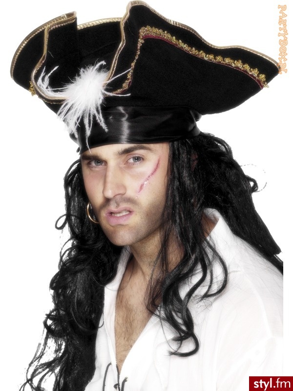 Kapelusz kapitana piratów - Nakrycia głowy Dodatki Moda