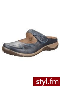 Romika GINA 02 Klapki niebieski - Klapki Buty Moda