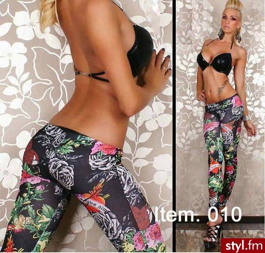 Leginsy Spodnie Moda