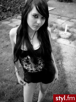 EMO Alternatywne Średnie Fryzury