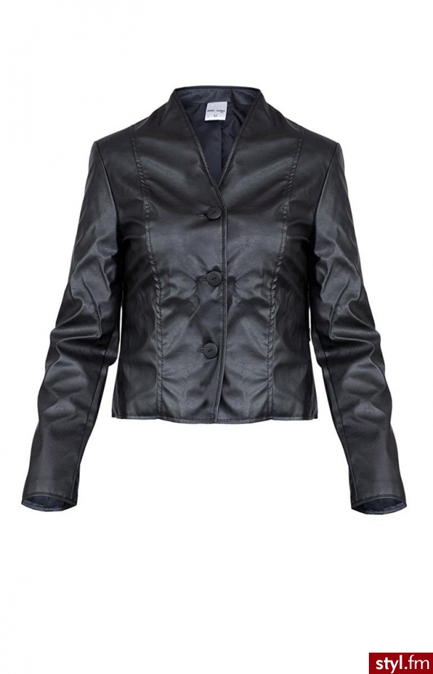 Soleil Żakiet SL8026 czarny Czarny - Marynarki i żakiety Okrycia Moda