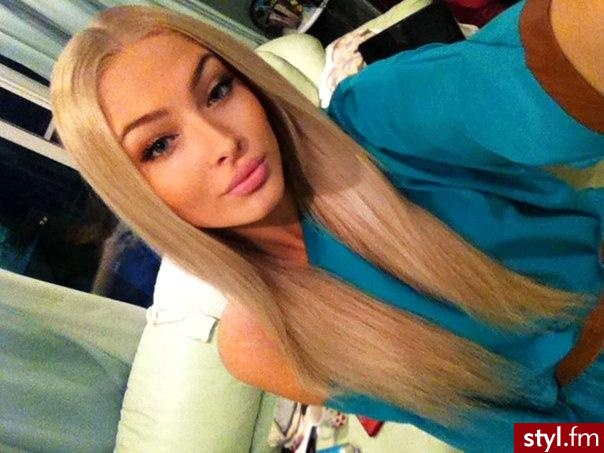 Blond Rozpuszczone Proste Na co dzień Długie Fryzury