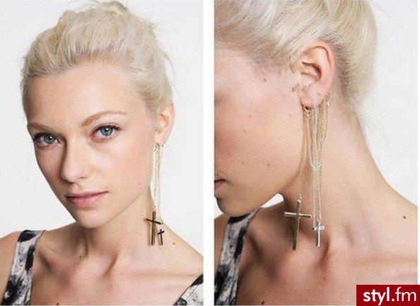Kolczyki Biżuteria Moda