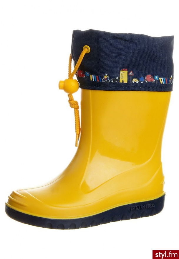 Romika JERRY Kalosze żółty - Kalosze Buty Moda