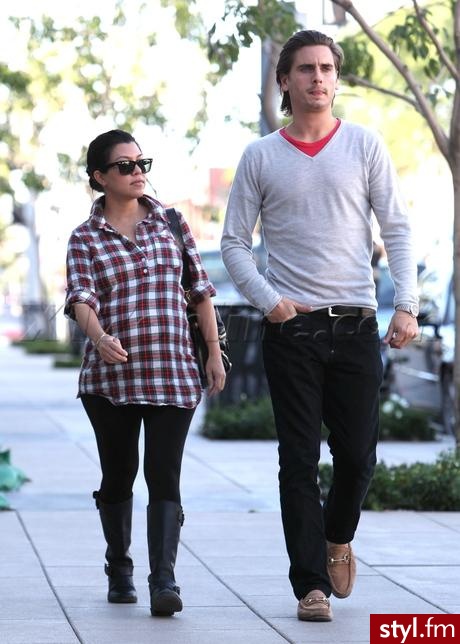 Kardashian. Kourtney Kardashian & Scot Disck - Moda uliczna Inne Moda