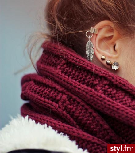 Kolczyki Biżuteria Moda