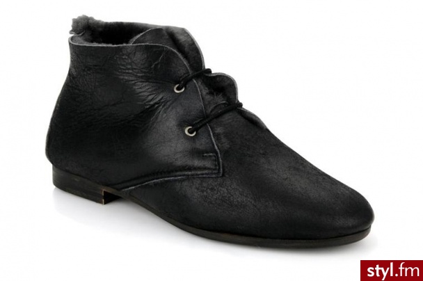 Koah PÓŁBUTY I BOTKI BURI BY KOAH (Czarny) - Botki Buty Moda